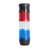 STEX24 Signalsäule blau-weiß-rot, 70mm, 24V AC/DC, LED-Blinklicht mit Summer, SS70-B3/24 111 Lautstärke 90 db - 1 Stück