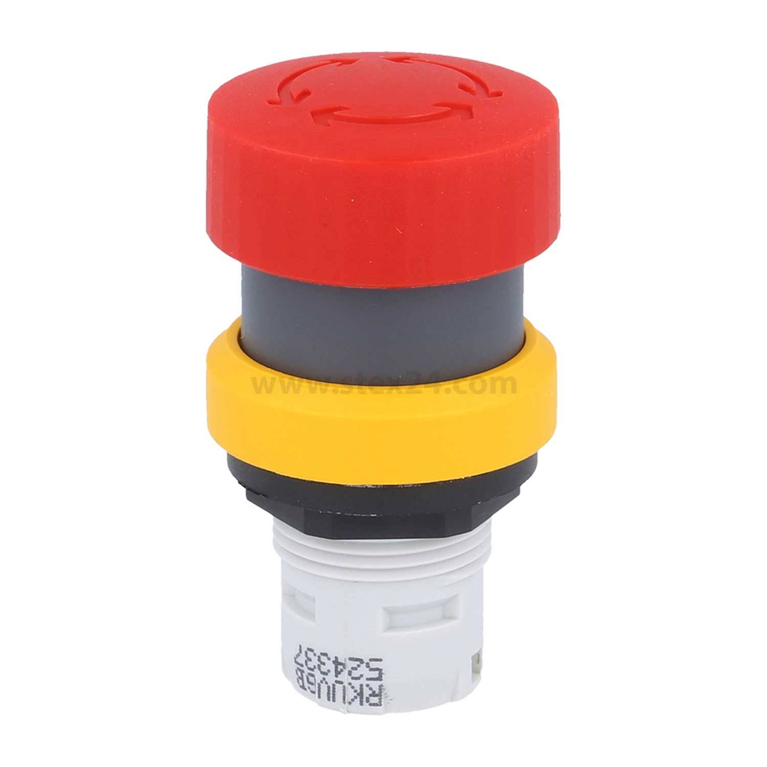 Georg Schlegel Not-Aus-Schalter / Not-Halt-Taster rund, OKTRON-R Hub 3,0mm - 1 Stück-0