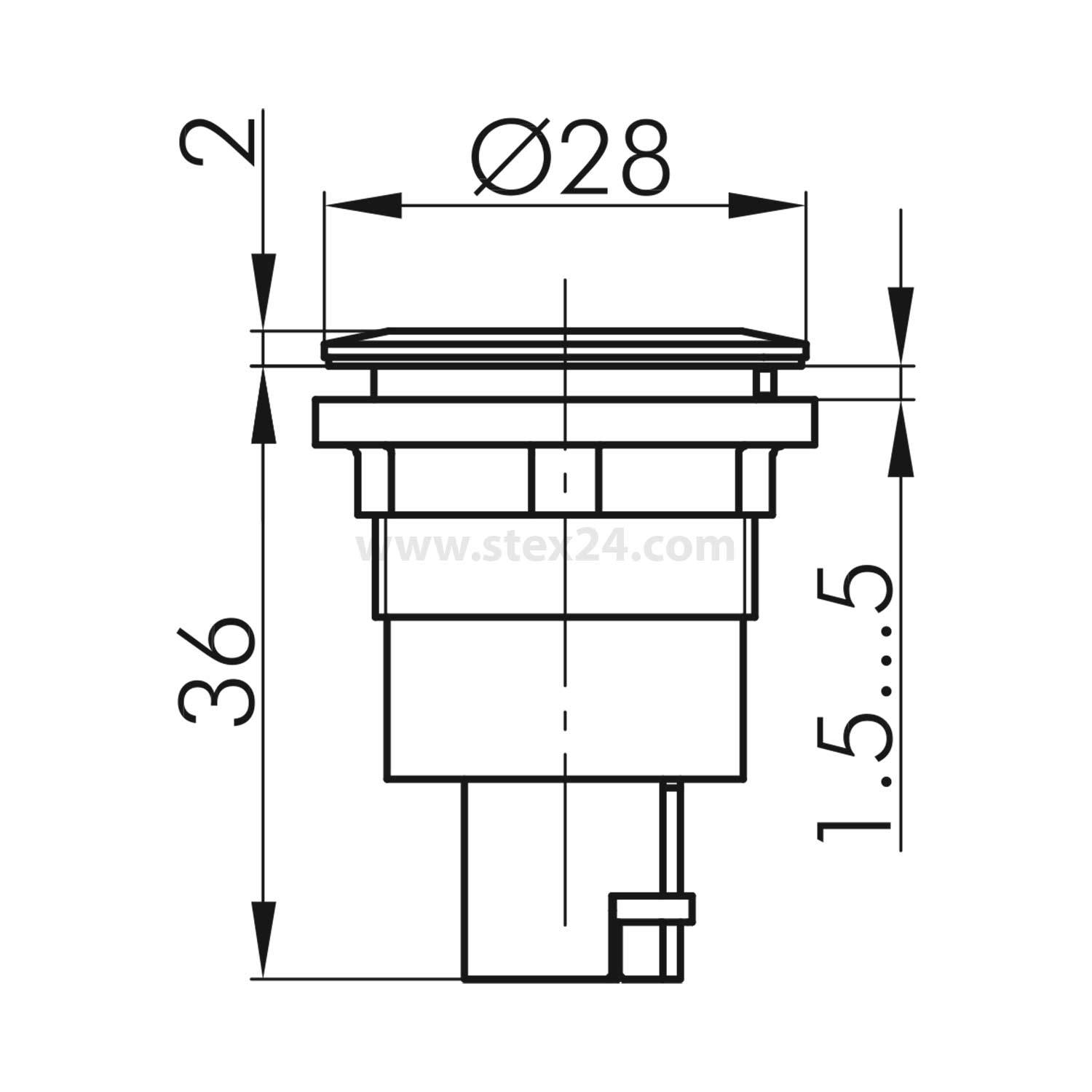 Georg Schlegel RJ45-Buchse Edelstahl, twin rund, RONTRON-R-JUWEL Koppler Buchse / Buchse, 8-poligBauform Seite 1:-1