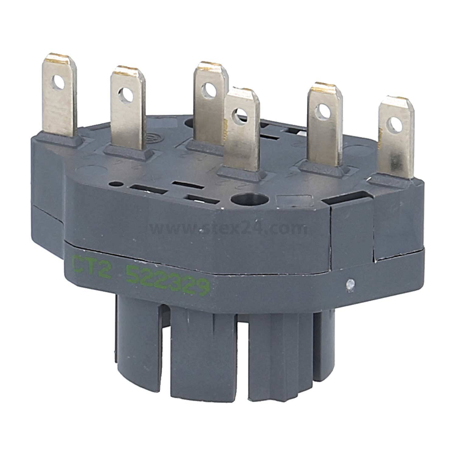 Georg Schlegel Tastkontaktgeber, 2W Kontaktgeber CT Flachstecker 2,8mm x 0,8mm - 1 Stück-1