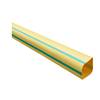 STEX24 Schrumpfschlauch 2:1, Rolle mit 50,0m, grün/gelb 12,7/6,4mm, 1/2 Zoll, WSR2 Schrumpftemperatur mind. 110°C,