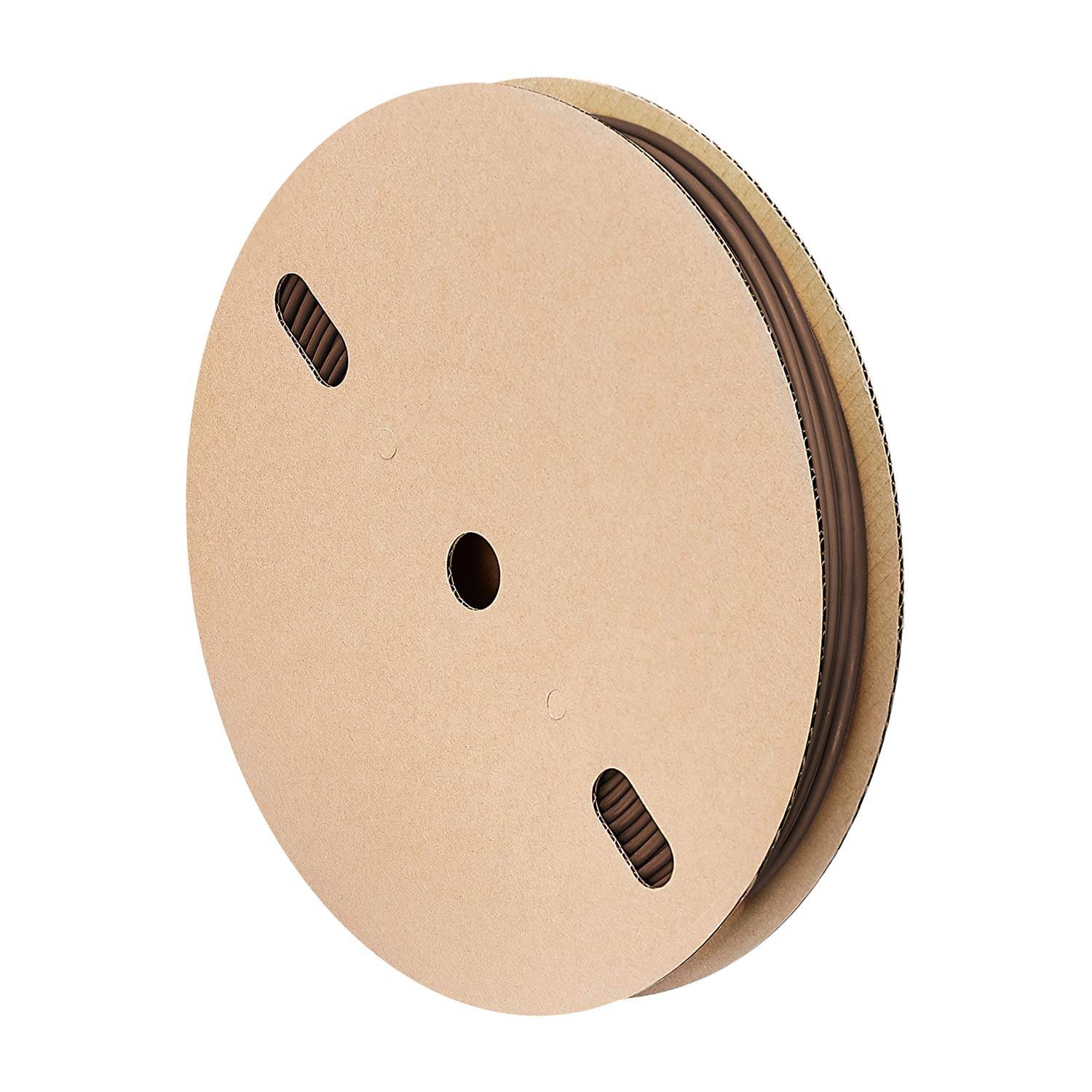 STEX24 Schrumpfschlauch 3:1, Rolle mit 50,0m, braun 12,0/4,0mm, 1/2 Zoll, WSR3 Schrumpftemperatur mind. 70°C,-1