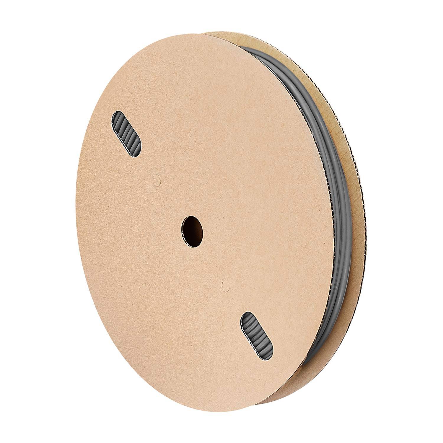 STEX24 Schrumpfschlauch 3:1, Rolle mit 50,0m, grau 12,0/4,0mm, 1/2 Zoll, WSR3 Schrumpftemperatur mind. 70°C,-1