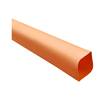 STEX24 Schrumpfschlauch 2:1, Rolle mit 30,0m, orange 25,4/12,7mm, 1 Zoll, WSR2 Schrumpftemperatur mind. 70°C,