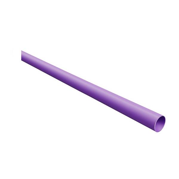 STEX24 Schrumpfschlauch 2:1, Rolle mit 150,0m, violett 2,4/1,2mm, 3/32 Zoll, WSR2 Schrumpftemperatur mind. 70°C,