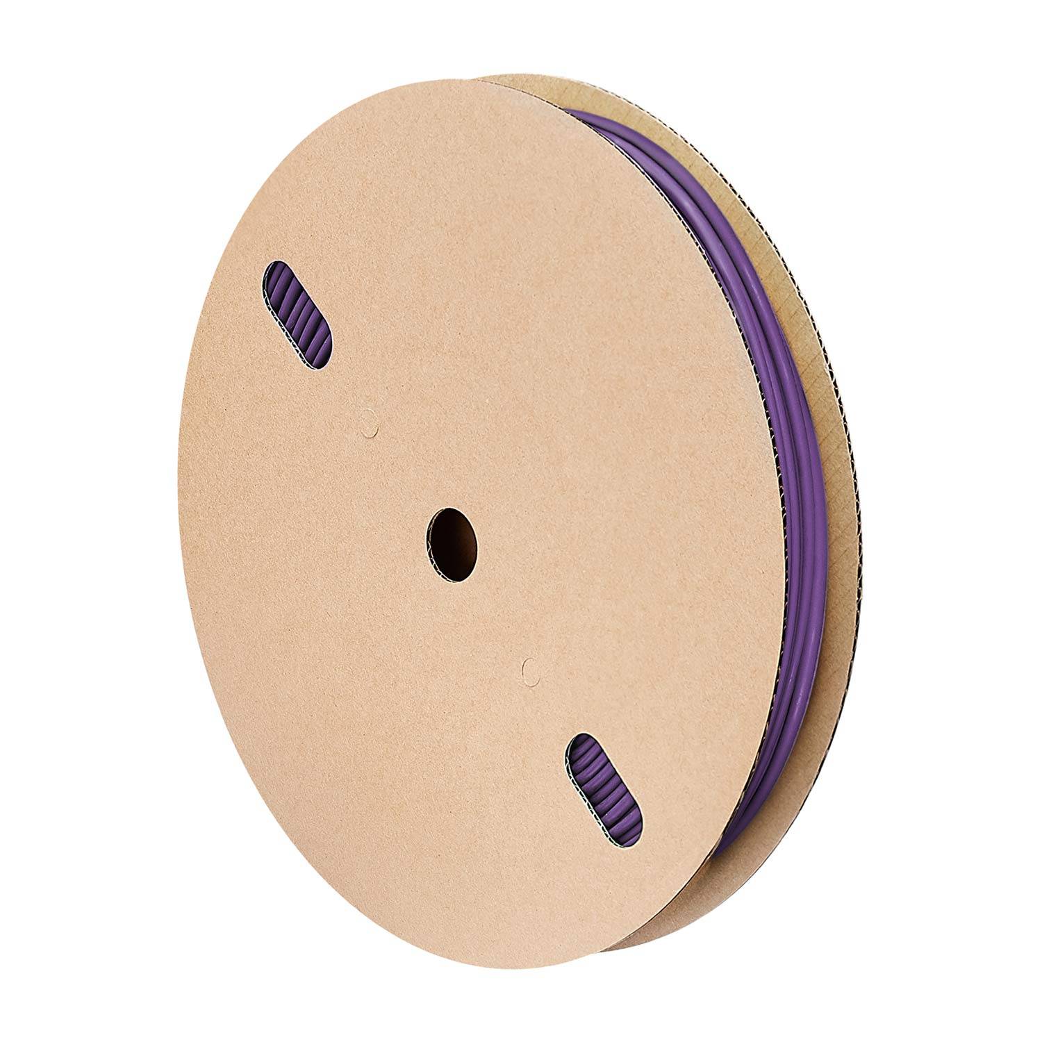 STEX24 Schrumpfschlauch 2:1, Rolle mit 150,0m, violett 2,4/1,2mm, 3/32 Zoll, WSR2 Schrumpftemperatur mind. 70°C,-1