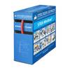 STEX24 Schrumpfschlauch 2:1, Minibox mit 13,5m, rot 6,4/3,2mm, 1/4 Zoll, WSB2 Schrumpftemperatur mind. 70°C,