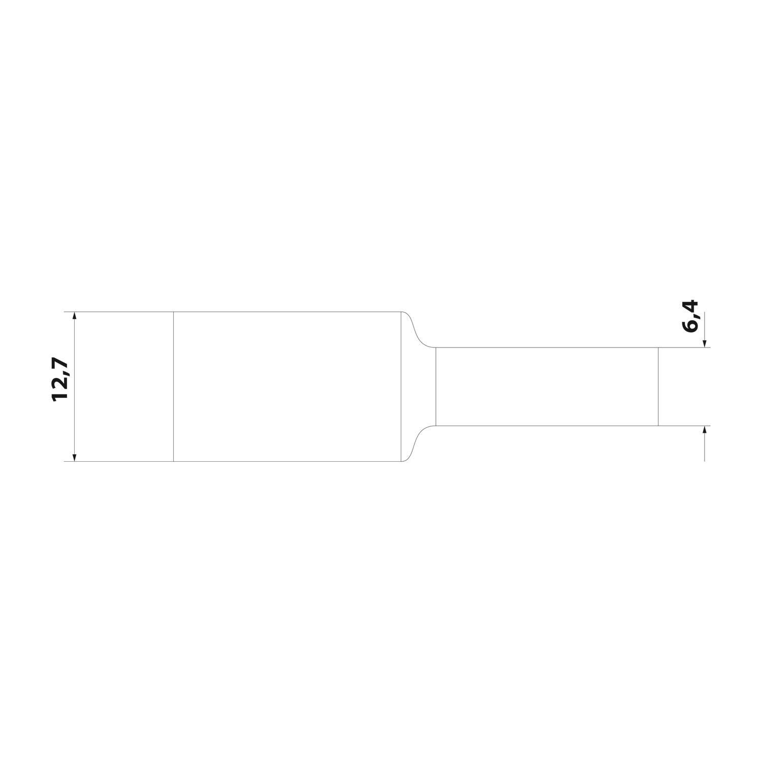 STEX24 Schrumpfschlauch 2:1, Minibox mit 8,5m, grün 12,7/6,4mm, 1/2 Zoll, WSB2 Schrumpftemperatur mind. 110°C,-1