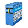 STEX24 Schrumpfschlauch 2:1, Minibox mit 13,5m, gelb 6,4/3,2mm, 1/4 Zoll, WSB2 Schrumpftemperatur mind. 70°C,