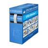 STEX24 Schrumpfschlauch 2:1, Minibox mit 11,0m, weiß 9,5/4,8mm, 3/8 Zoll, WSB2 Schrumpftemperatur mind. 110°C,