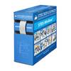 STEX24 Schrumpfschlauch 2:1, Minibox mit 8,5m, weiß 12,7/6,4mm, 1/2 Zoll, WSB2 Schrumpftemperatur mind. 110°C,