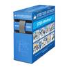 STEX24 Schrumpfschlauch 2:1, Minibox mit 8,5m, grau 12,7/6,4mm, 1/2 Zoll, WSB2 Schrumpftemperatur mind. 110°C,