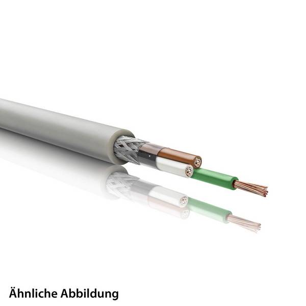HELU KABEL LIYCY 10x0,34mm² Datenleitung geschirmt AD 8,4mm Betriebsspitzenspannung 500V - 1 Meter