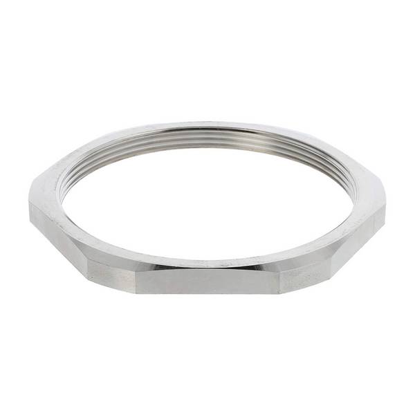 Lapp 52103072, Gegenmutter M90x2 GMS-M90 Sechskant Messing (CuZn) vernickelt