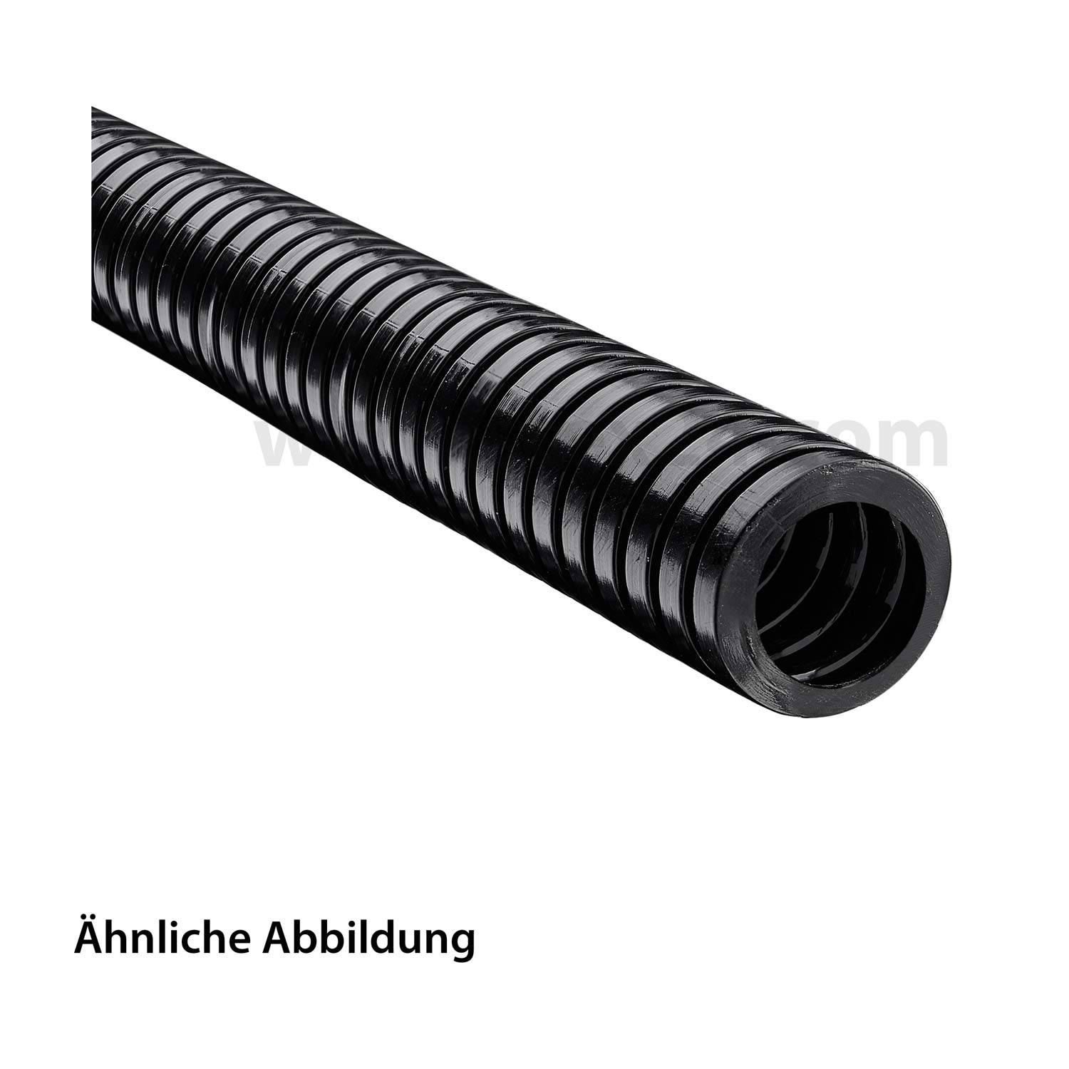 FLEXA ROHRflex PA 6-L Wellschlauch / Wellrohr Polyamid PA6 Schwer - FRS 34, AD 34,5mm, ID 27,5mm breites Profil,-0
