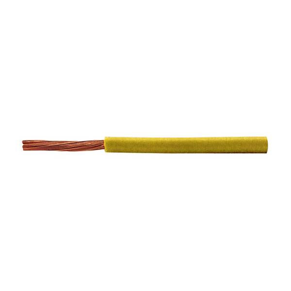 HELU KABEL (H)07V-K - (X07V-K) 1X1,5mm² YE (gelb) Einzelader PVC gelb AD 3,4mm VPE 100,0 Meter Nennspannung Uo/U