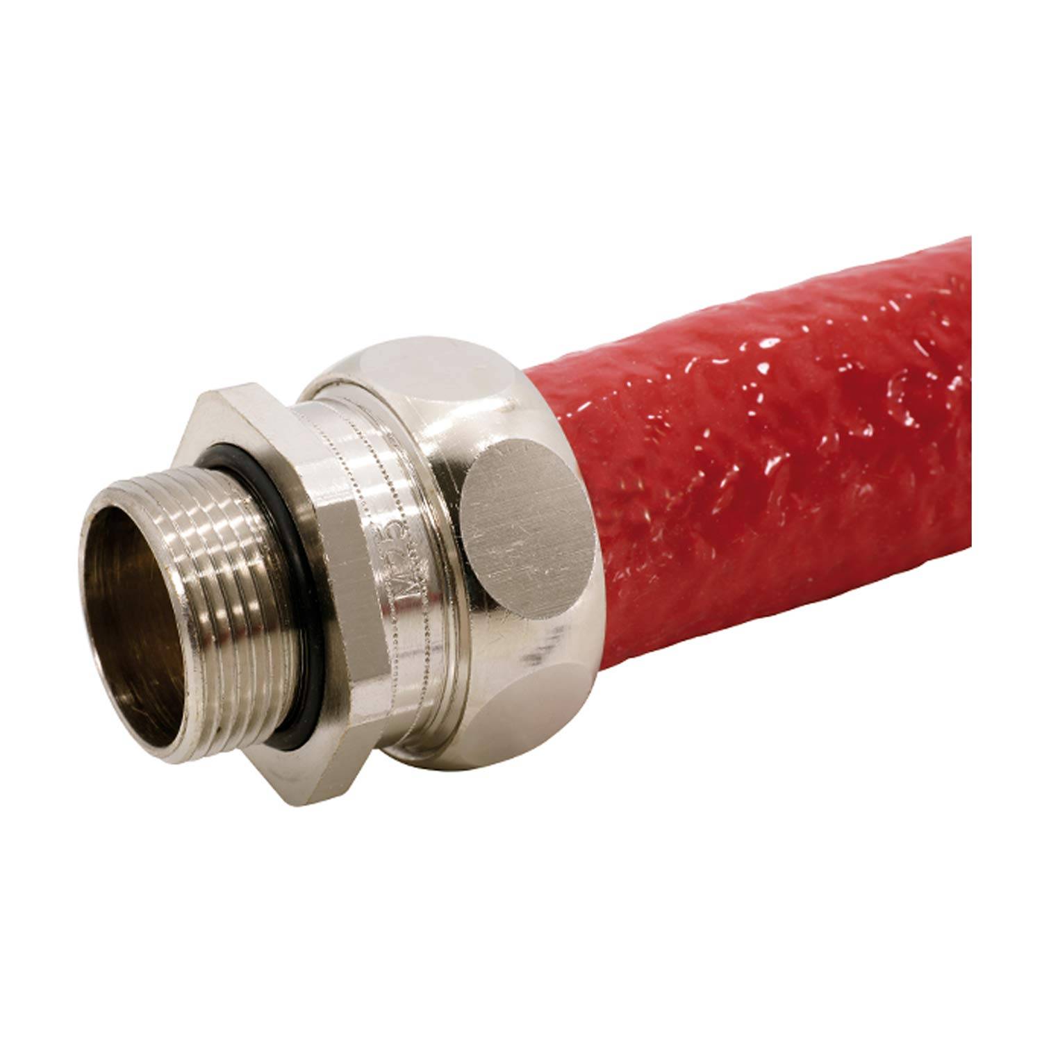 FLEXA FLEXAhightemp Feuerschutzschlauch mit Silikon Mantel - AD 22,0mm, ID 15,0mm Temperaturbereich -50°C bis 350°C-1