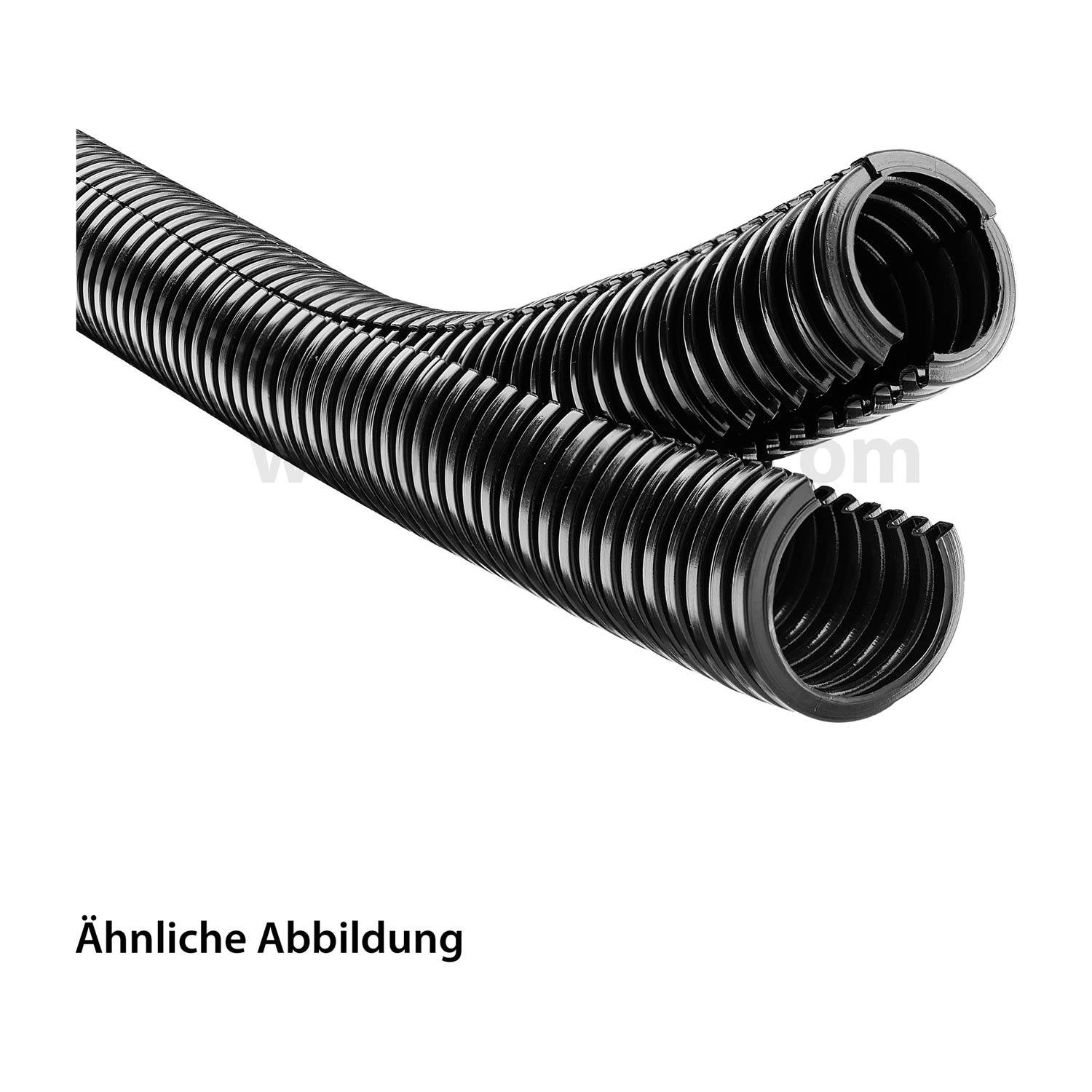 FLEXA ROHRflex-Duo PA 6 Wellschlauch / Wellrohr Polyamid PA6 Duo - AD 10,3mm, ID 5,6mm schmales Profil,-0