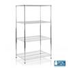 FLOORDIREKT Metallregal Everest - Für Keller & Werkstadt - 4 Böden - 90 x 45 x 160 cm