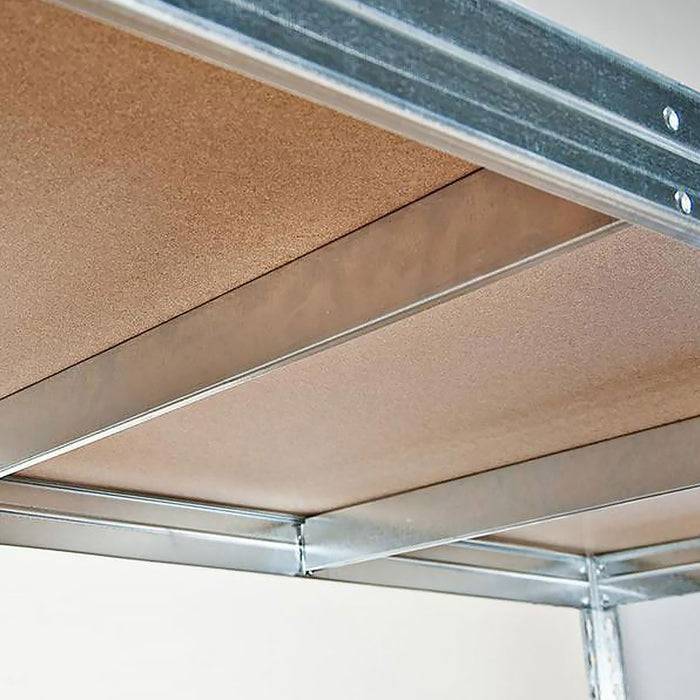 KARAT Weitspannregal - Traglast bis zu 1600 kg - Für Keller & Werkstatt - 200 x 150 x 60 cm - Verzinkt-3