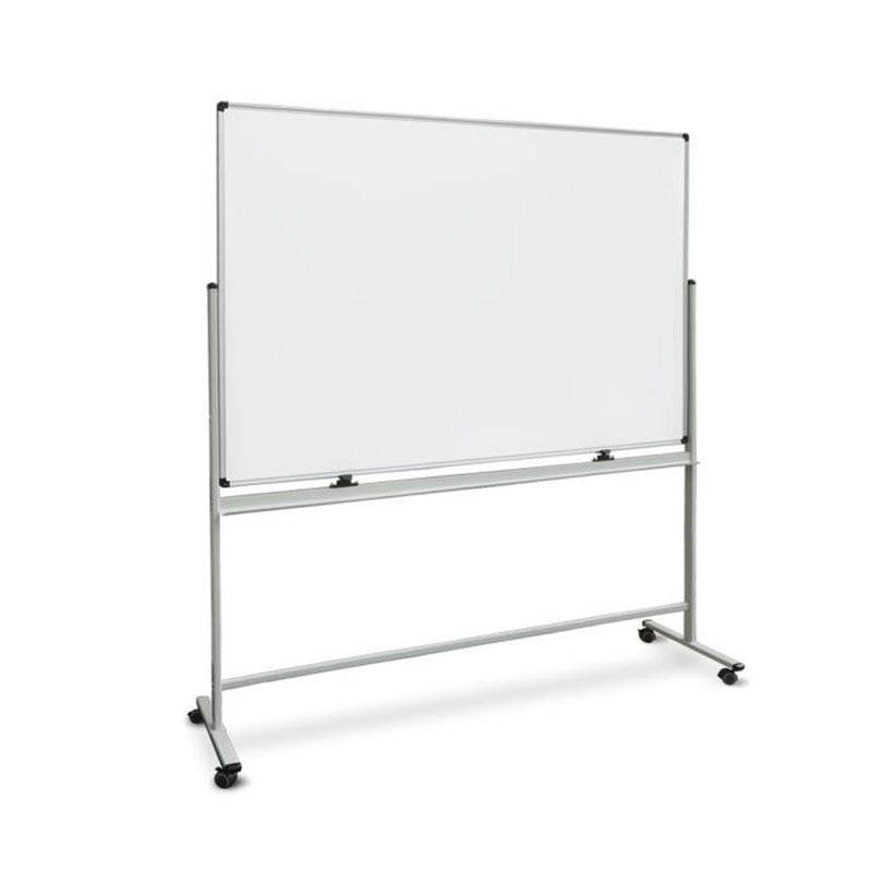 Symbolbild für Floordirekt Whiteboard speziallackiert - Mobile & drehbare Tafel - Weiß & Magnetisch - 90 x 120 cm