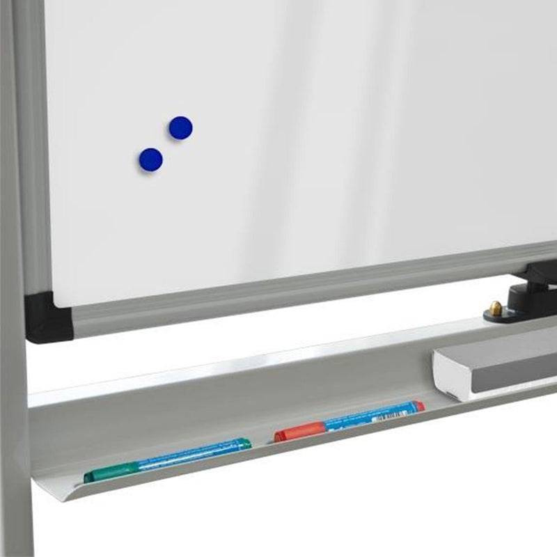 Symbolbild für Floordirekt Whiteboard Stanford - Lackiert - Mobil & drehbar - Für Büro, Gewerbe & Privat - 120 x 180 cm