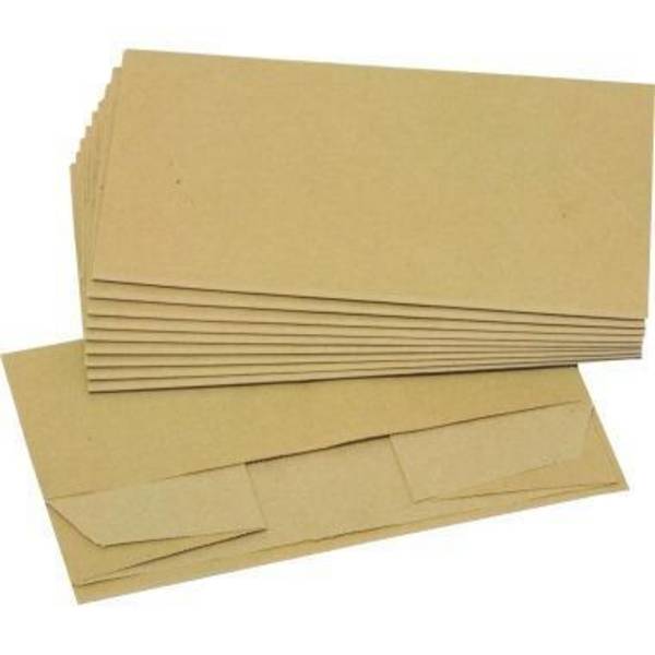 Müllsack 20+16x36cm Papier braun 10 St./Pack. 445007300