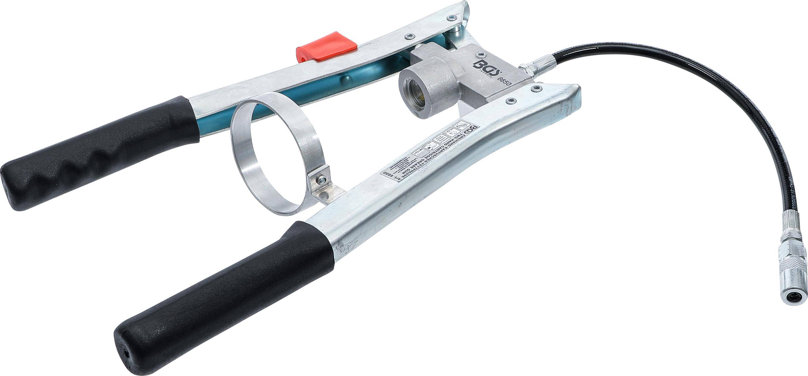 Zweihand-Kartuschen-Fettpresse 500 g-0