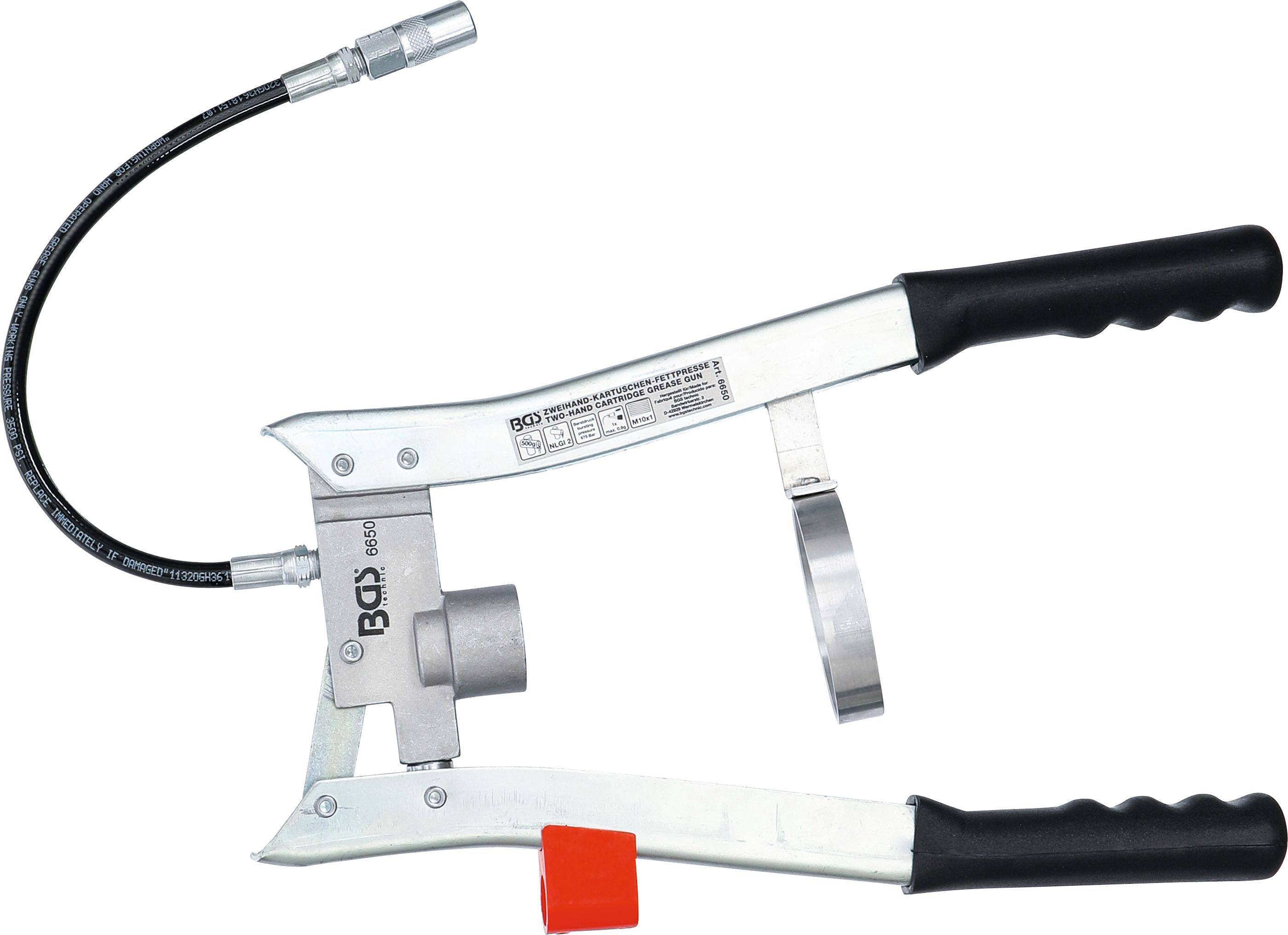 Zweihand-Kartuschen-Fettpresse 500 g-2