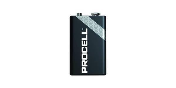 Duracell - PROCELL - ALKALI-MANGAN - 6LR61 - 9-V-BLOCK - 10 St.