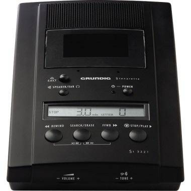 Grundig Analoges Wiedergabegerät Stenorette St 3221 12 x 5,4 x 21 cm-0