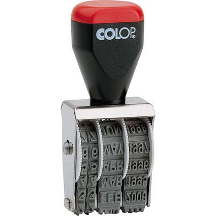 COLOP Datumstempel 04000, Monate in Buchstaben-0