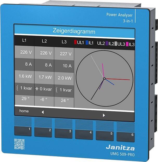 Janitza Electronic Netzanalysator UMG 509 #522600-1