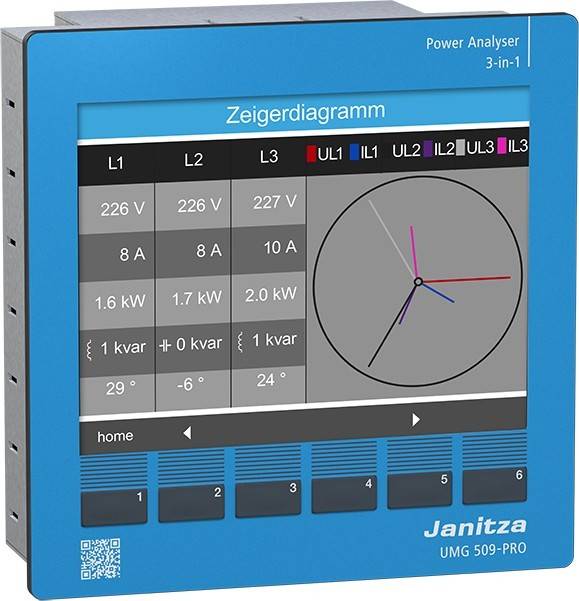 Janitza Electronic Netzanalysator UMG 509 #522600-2