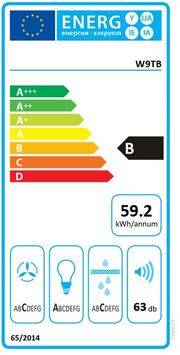 Gorenje Kaminhaube kopffrei 90cm,sw W9TB-1
