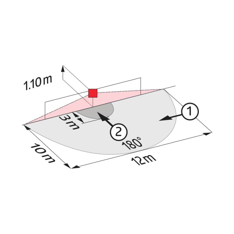 BEG Brück Electronic Präsenzmelder Indoor180R11-2