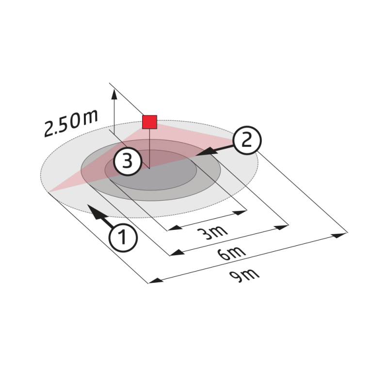 BEG Brück Electronic Präsenzmelder PD11MDACOFLA-1