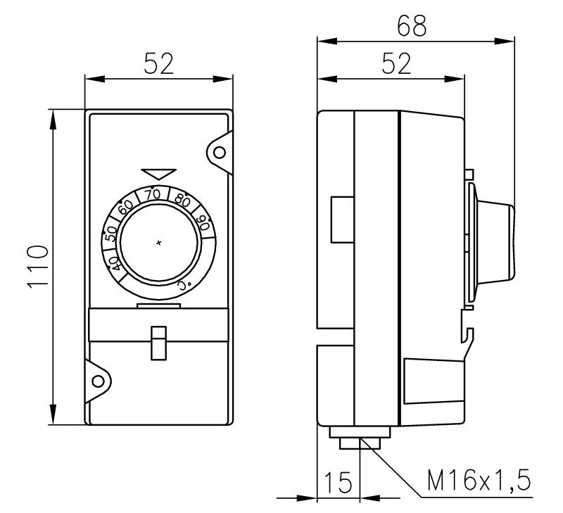 Alre-it Anlege-Thermostat ATR 83.000-4