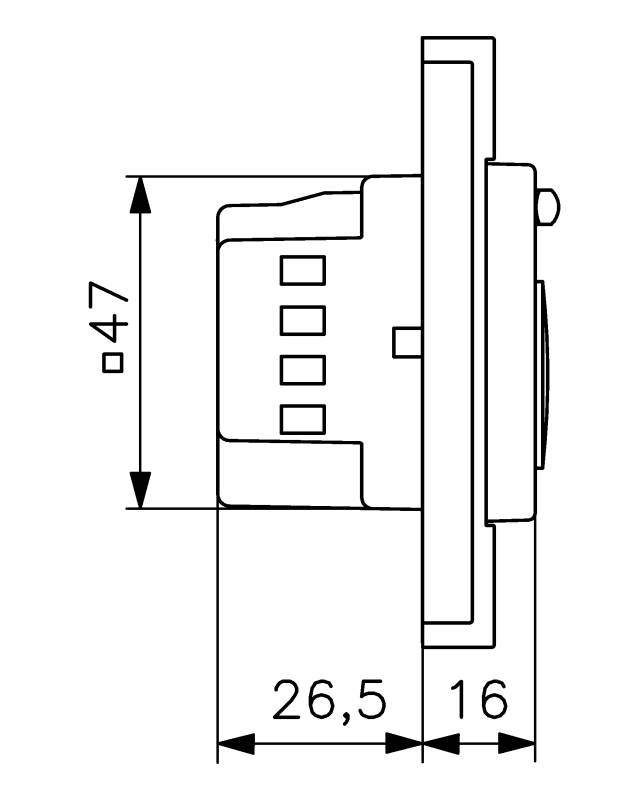 Alre-it Fußbodentemperaturregler FETR 101.716#00-4