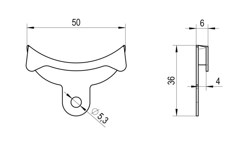 Alre-it Montageklammer JZ-05/1M-4