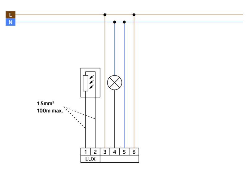 BEG Brück Electronic Dämmerungsschalter TS-DD-1