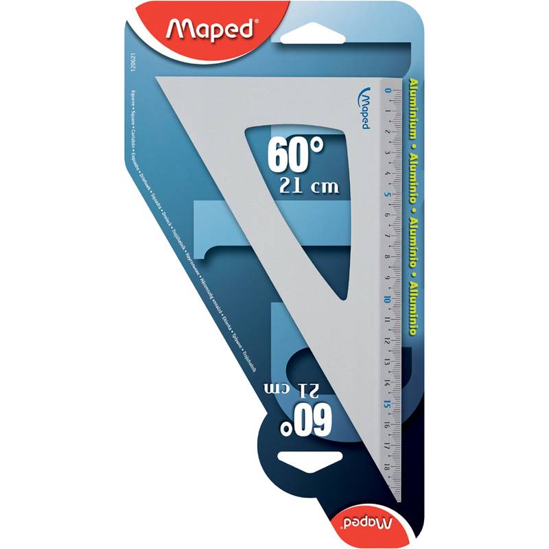 Maped Zeichendreieck 60 Grad, aus Aluminium-0