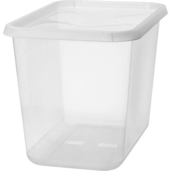smartstore Aufbewahrungsbox BASIC XL, 60 Liter, transparent (63300091)
