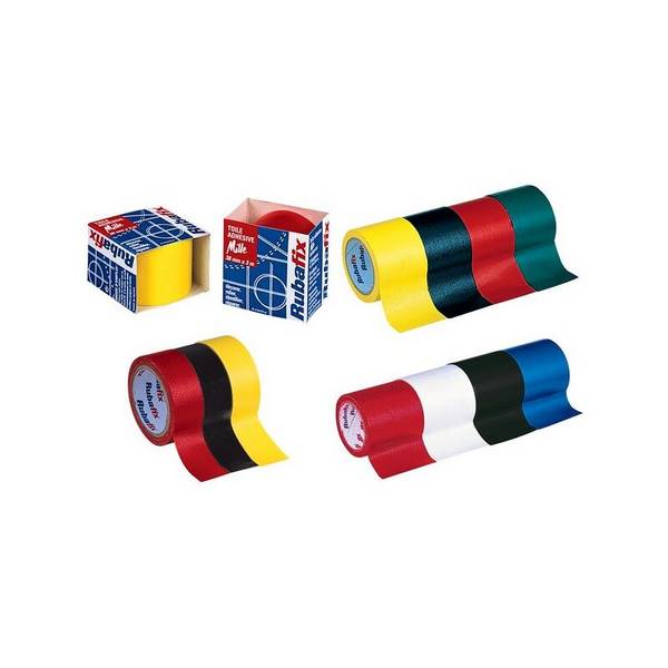 Rubafix Gewebeband, Maße: (B)50 mm x (L)3 m, schwarz
