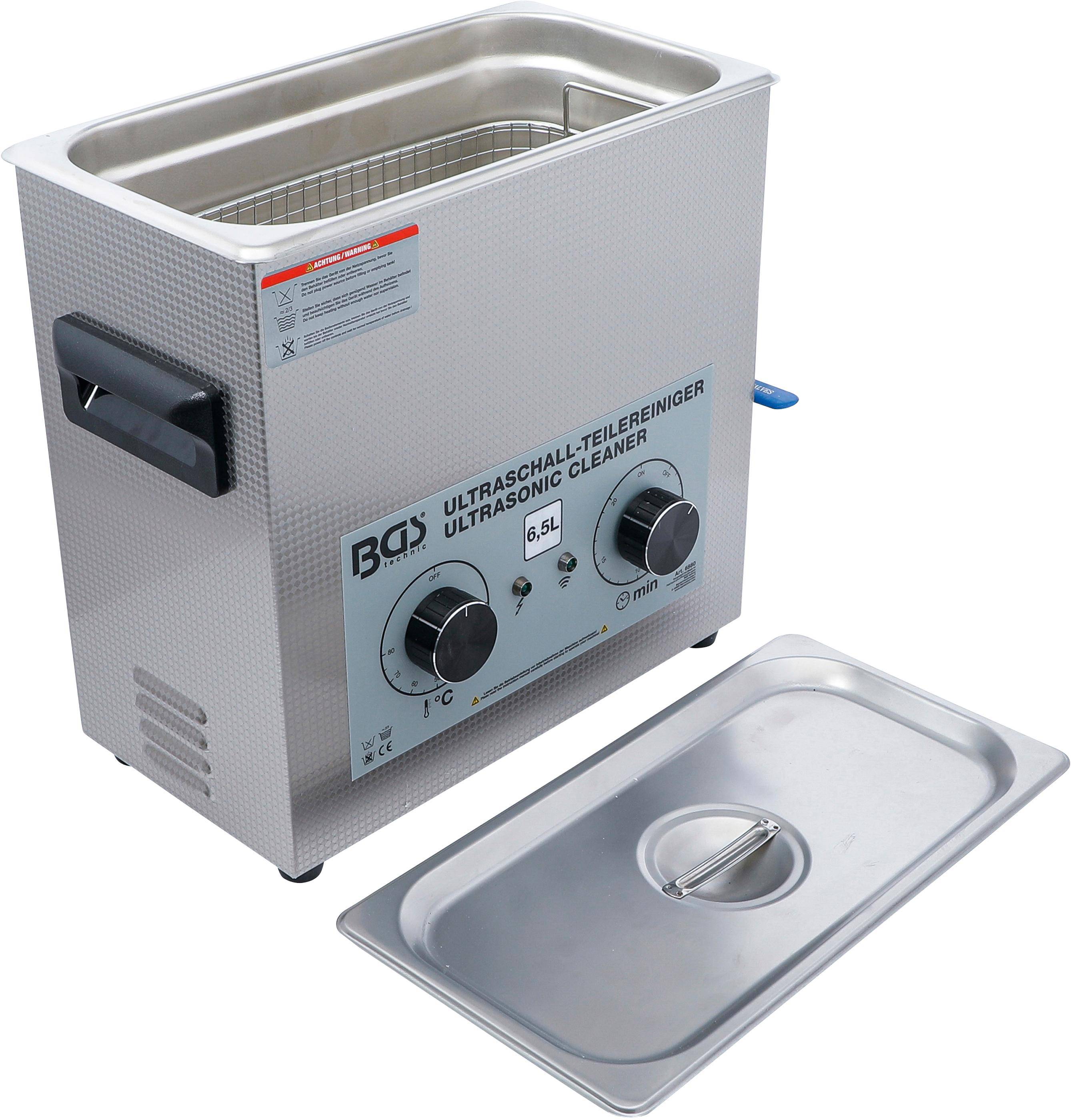 BGS technic Ultraschall-Teilereiniger | 6,5 l-0