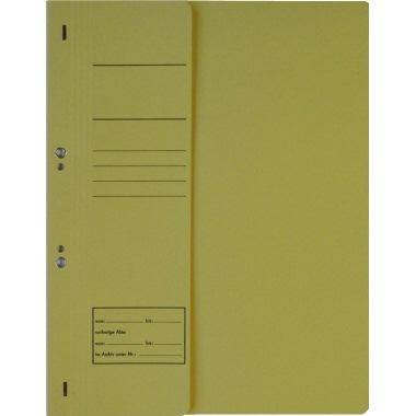 Neutralware Ösenhefter DIN A4 250g/m² Recyclingkarton gelb DIN A4