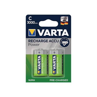Varta Power Accu - Batterie 2 x C - NiMH - (wiederaufladbar) - 3000 mAh-0