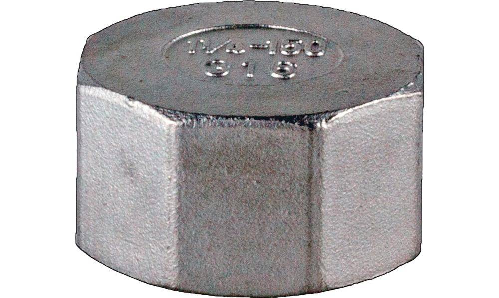 Kappe EN 10226-1 NPS=1 Zoll 8-kant L 22mm SPRINGER-0