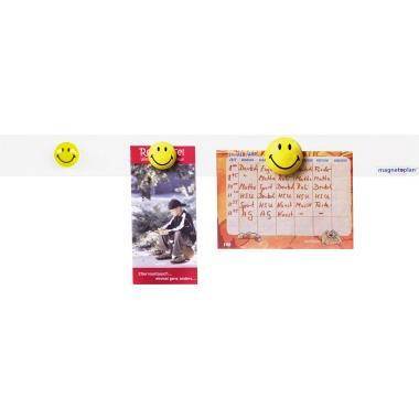 magnetoplan Haftmagnet "Smiley", Durchmesser: 40 mm (70000230)-1