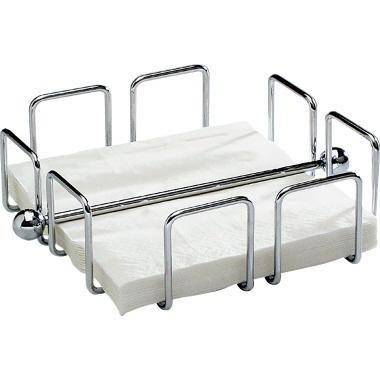 APS Serviettenhalter 11763 19x19cm Metall verchromt-1